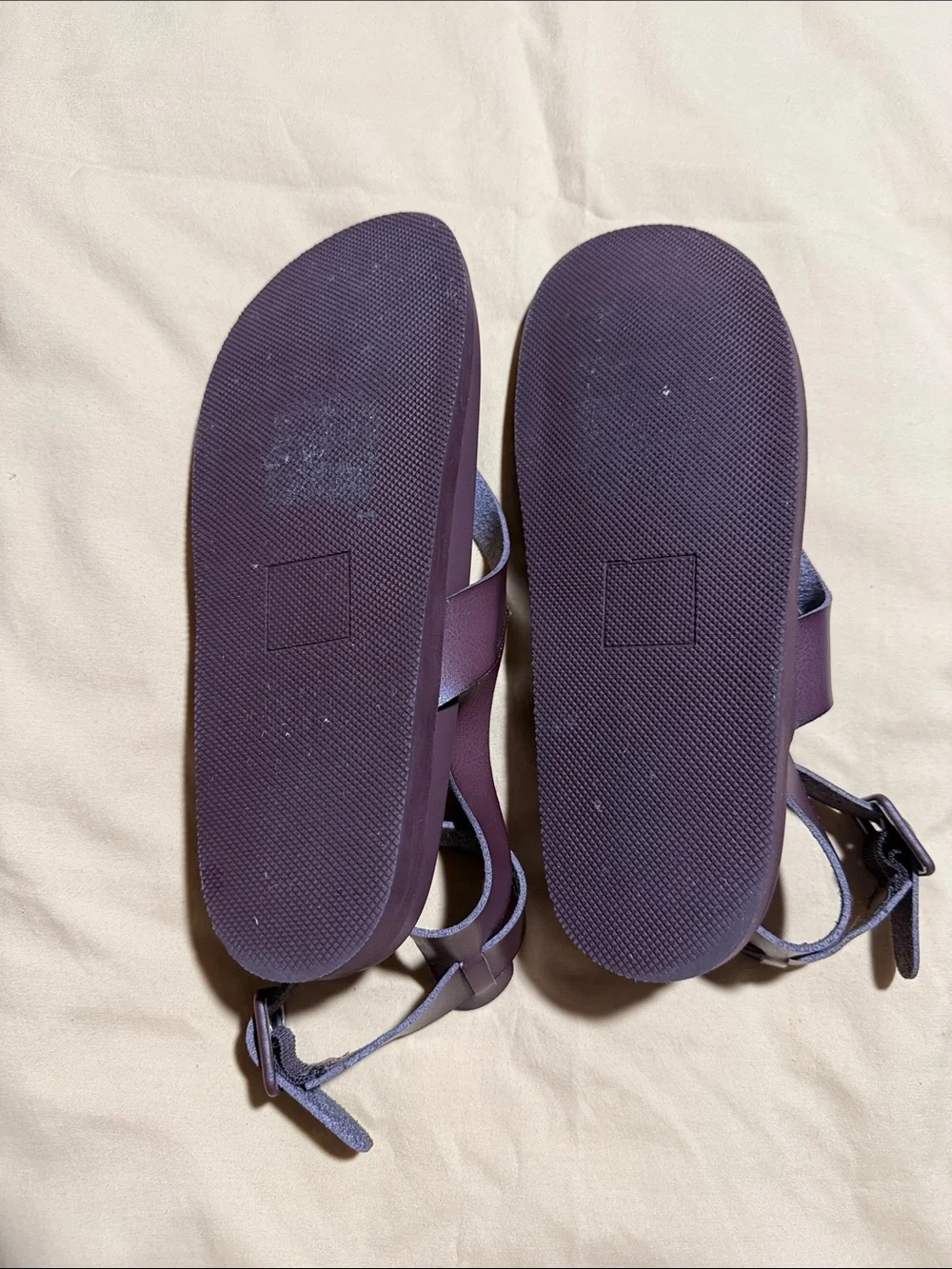 American Eagle Outfitters Women's Dark Brown Ankle-Strap Toe-Loop Sandals - Picture 7 of 7